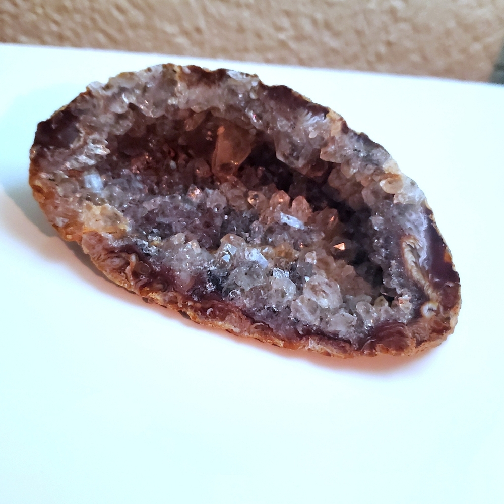 Crazy Lace Agate Crystal Geode